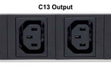 Unidad de distribución de energía C13 de 8 salidas para montaje en 1U de rack de 19" Image 5