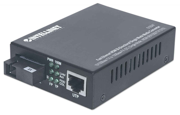 Convertidor WDM bidireccional de medios a Fast Ethernet Image 1