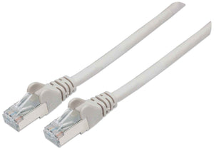 Cat6 Network Patch Cable, SSTP, PIMF, Gray, 5.00 m Image 1