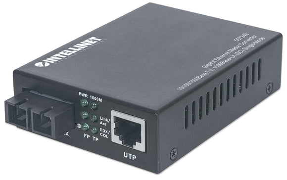 Convertidor de medios mono-modo Gigabit Ethernet Image 1