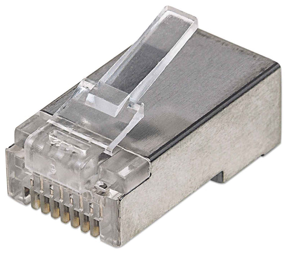 Plugs Modulares RJ45 Cat5e, Pack con 100 piezas, línea Pro Image 1