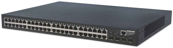 Switch de 48 puertos Gigabit Ethernet administrable por red con 4 puertos SFP Image 1