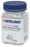 Plugs Modulares RJ45 Cat6A, Pack con 80 piezas Packaging Image 2