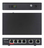 Switch con 6 puertos Fast Ethernet, (3 PoE+, 1 PoE de Alta Potencia y 2 de enlace) Image 5