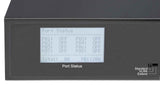 Switch Gigabit con 8 puertos PoE+, 2 puertos de enlace RJ45 y pantalla LCD Image 6