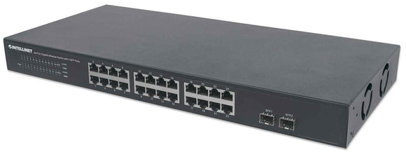 Switch de 24 Puertos Gigabit Ethernet con 2 puertos SFP Image 1