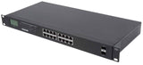 Switch PoE+ de 16 puertos Gigabit Ethernet con 2 Puertos SFP y Pantalla LCD Image 6