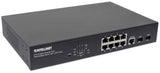 Switch Administrable Gigabit Ethernet de 8 puertos PoE+ con 2 puertos SFP Image 3