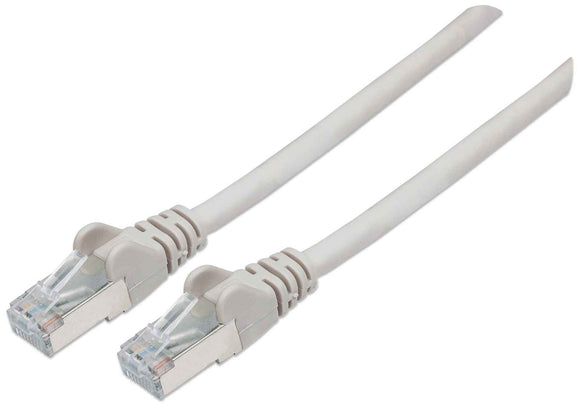 Cat6 Network Patch Cable, SSTP, PIMF, Gray, 7.50 m Image 1