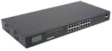 Switch PoE+ de 16 puertos Gigabit Ethernet con 2 Puertos SFP y Pantalla LCD Image 3