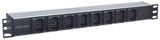 Barra multicontactos PDU con 8 salidas C13 anti-desconexión para rack de 19" Image 2