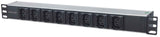 Barra multicontactos PDU con 8 salidas C13 anti-desconexión para rack de 19" Image 1