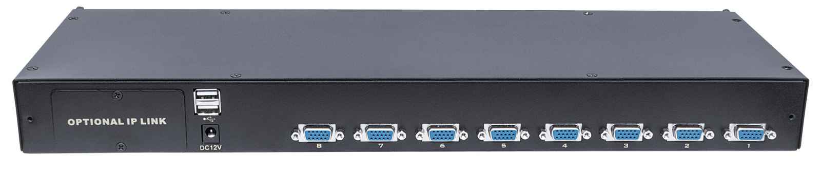Intellinet Modular 8-Port VGA KVM Switch (507776) – Intellinet Europe