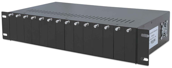 Gabinete para convertidores de medios de 14 puertos Image 1